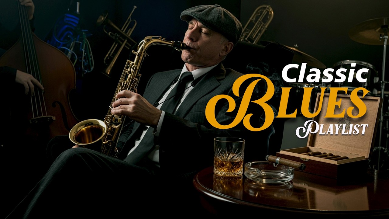 Best Classic Blues Songs of All Time 🎸 Vintage Blues Guitar Playlist