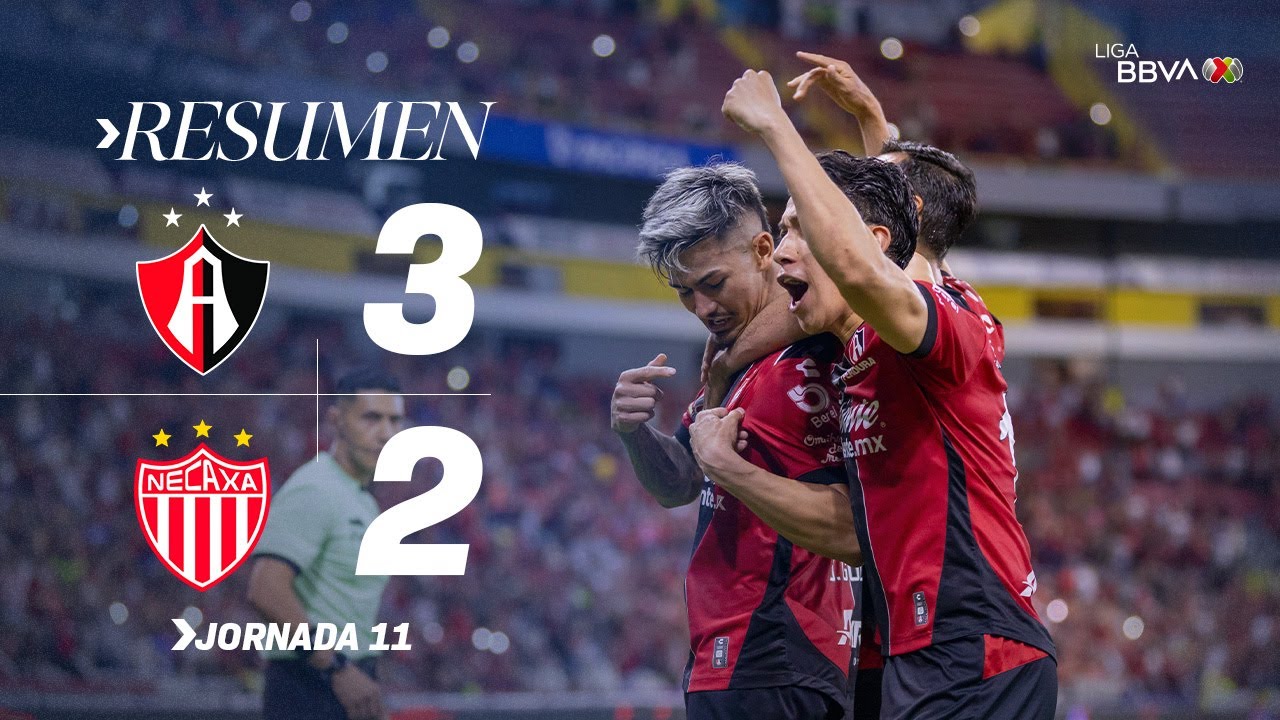 ATLAS 3-2 NECAXA  J11 AP25 | &iexcl;Dram&aacute;tico TRIUNFO A LO ATLAS de los Zorros en casa!
