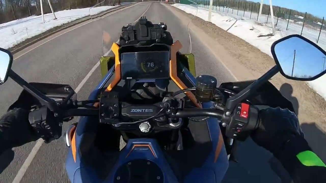 Открытие мотосезона 2026 на Zontes 703F