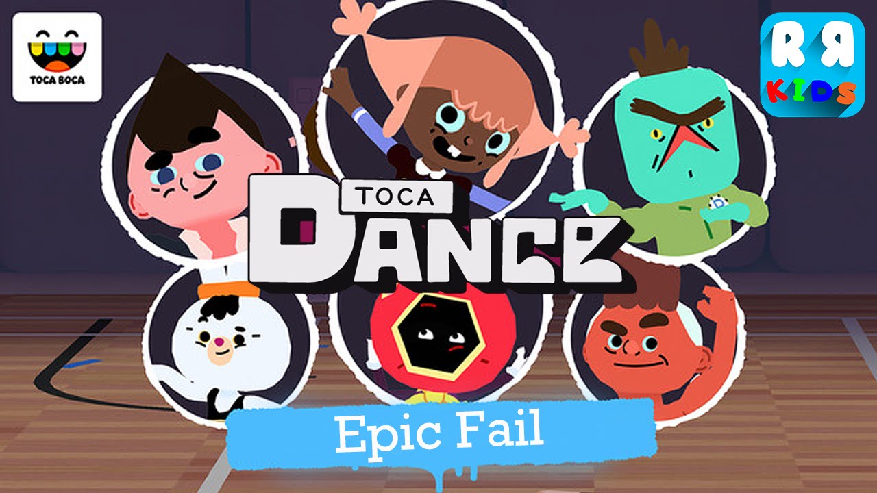 Toca Dance Epic Fail - iOS - Gameplay Video