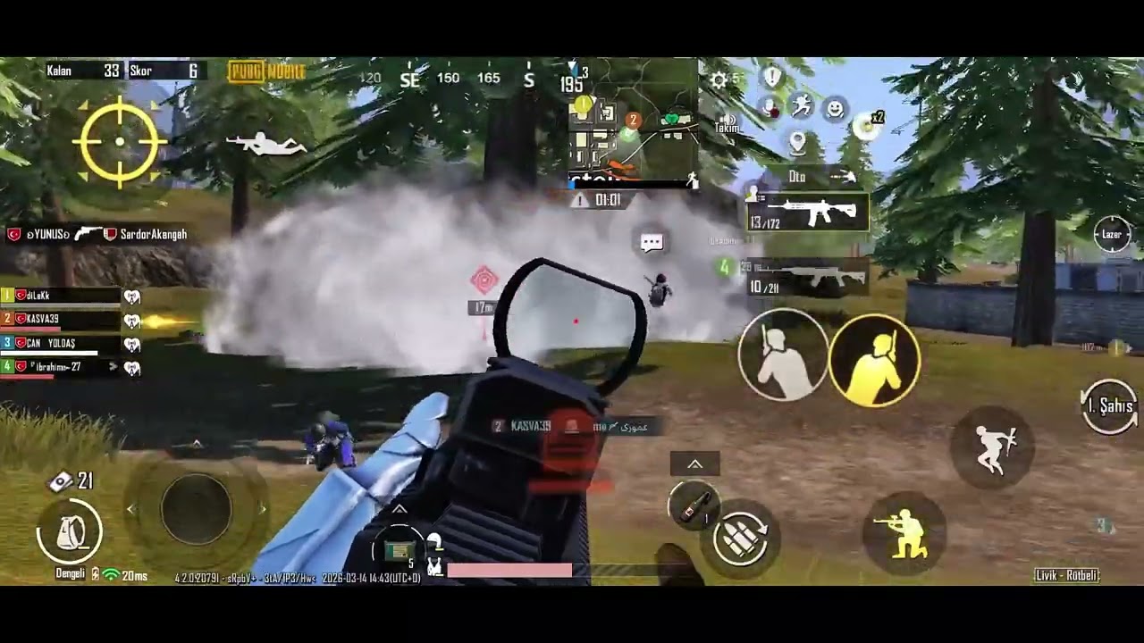 PUBG MOBİLE | RASTGELE TAKIMLA GİRDİK 😂 