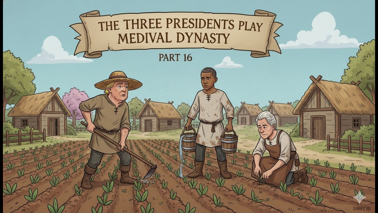 The Three Presidents Play Medieval Dynasty Part 16
