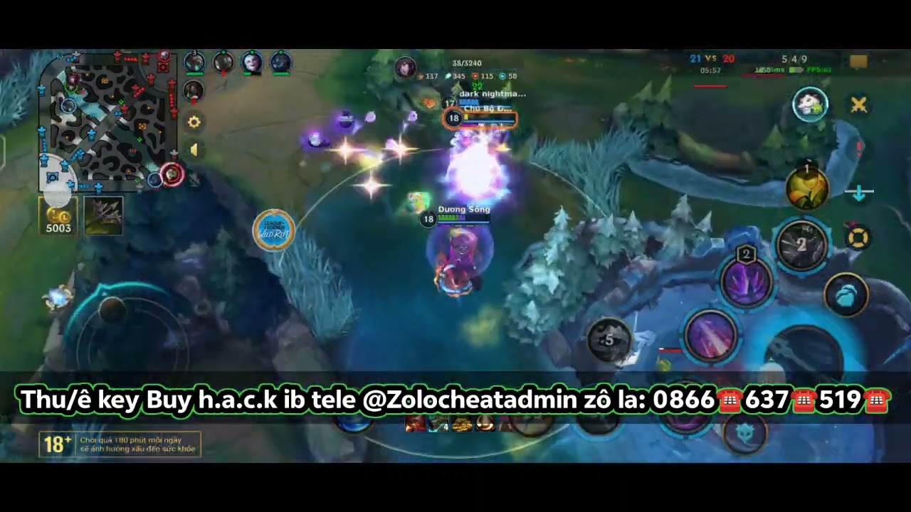 WILD RIFT TỐC CHIẾN NEW 2025 ( Android + IOS ): HACK MAP - AIM SKILL - CAMERA HIGH - BLOCK REPORT