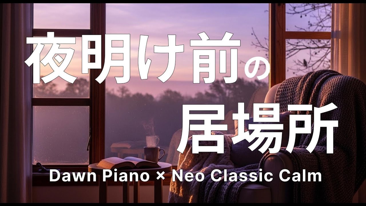 【睡眠用BGM】夜明け前の居場所 - 癒しのピアノ曲集 - Dawn Piano - 1hour【睡眠用BGM】夜明け前の居場所 - 癒しのピアノ曲集 - Dawn Piano - 1hour