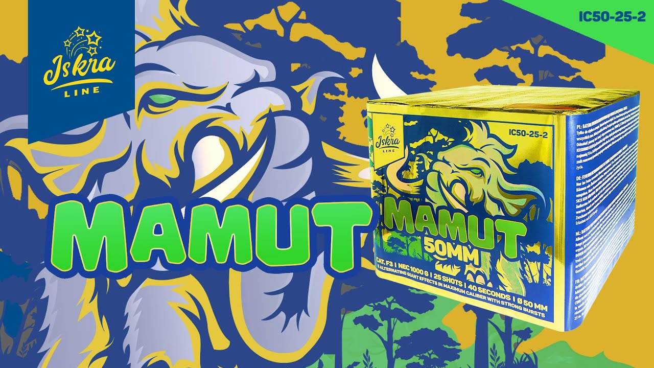 MAMUT (50 MM!!) - IC50-25-2 - Battery of shot tubes Cat F3 - NEW**