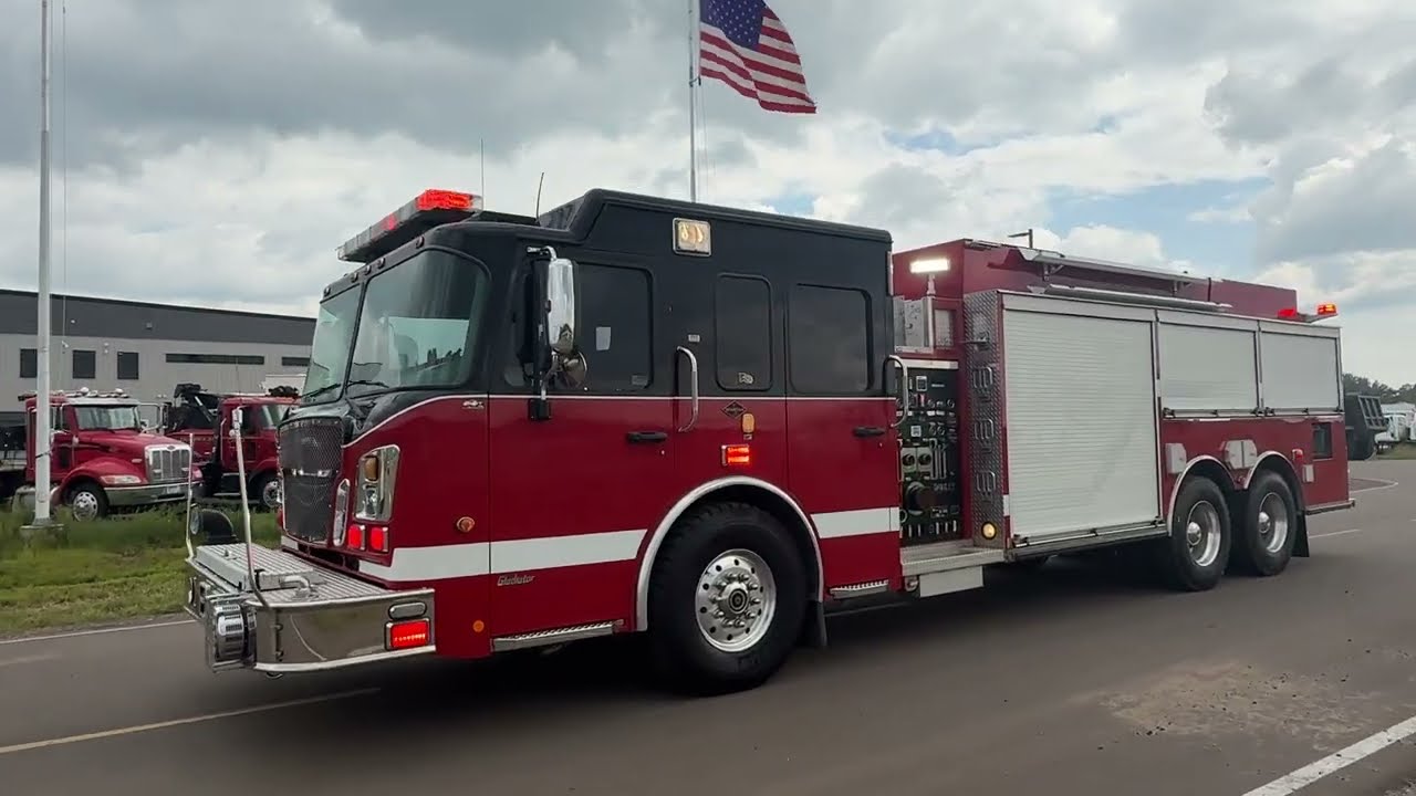 2011 SPARTAN PUMPER / TANKER FIRE TRUCK FOR SALE