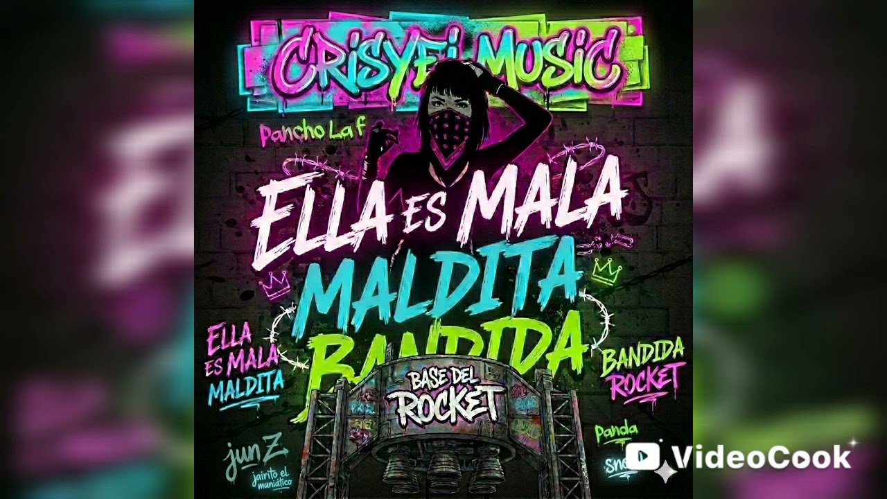 Ella es mala 🔥✖️Crisyei music 🔥✖️ pancho La f🔥✖️ el  panda 🔥✖️ Juan Z✖️snow 🔥✖️ jarrito el maniático