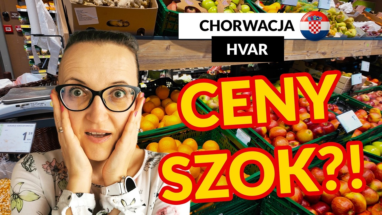 Chorwacja to już LUKSUS❓Sprawdziliśmy ceny na Hvarze i ...❓💶[4K]