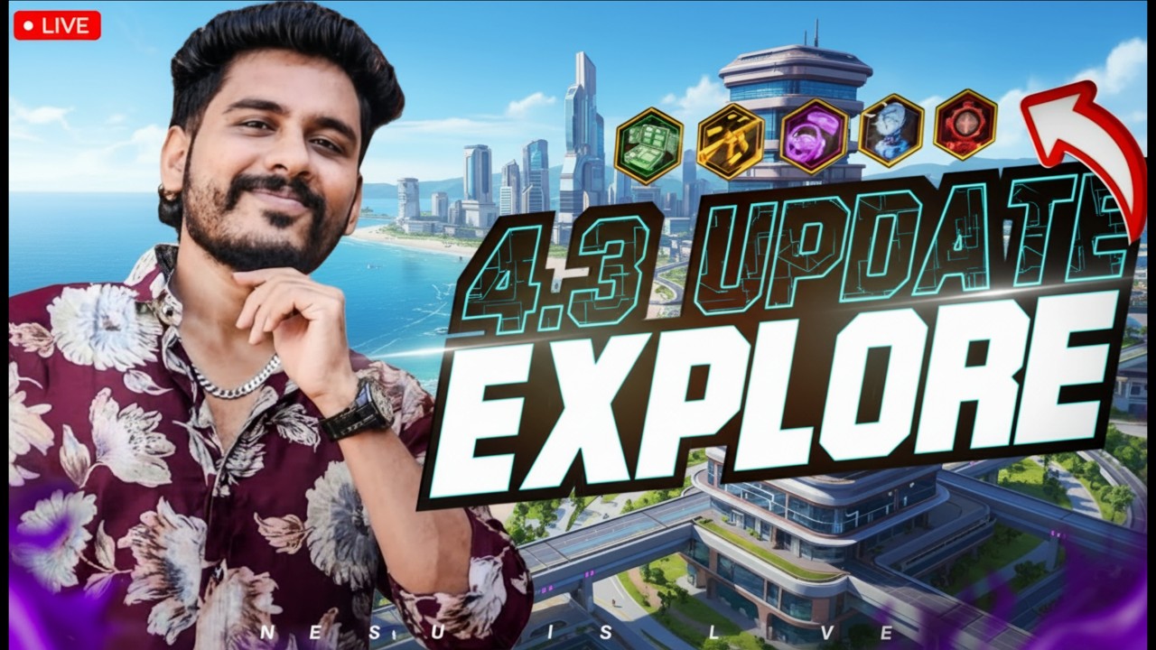 🎯New Update Gameplay 4.3 PUBG LIVE 🔥 | Nesamani Gaming | Event la Action Start!
