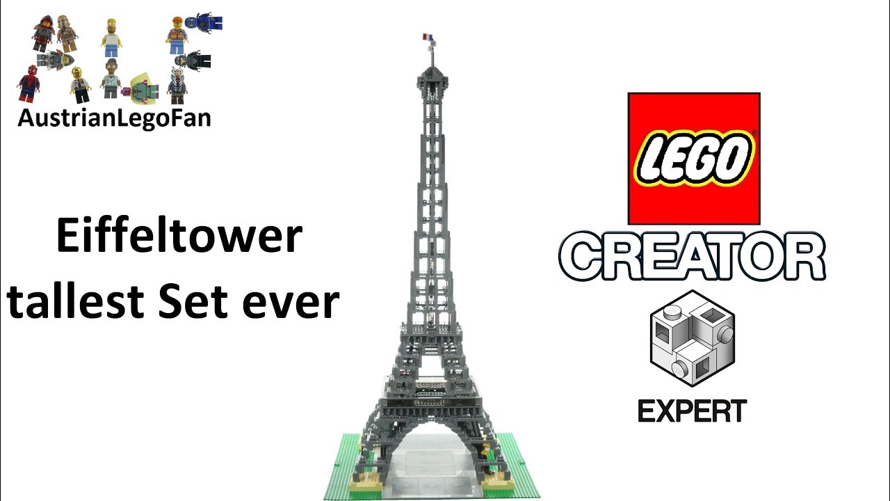 Lego Creator Expert 10181 Eiffel Tower - Lego Speed Build Review