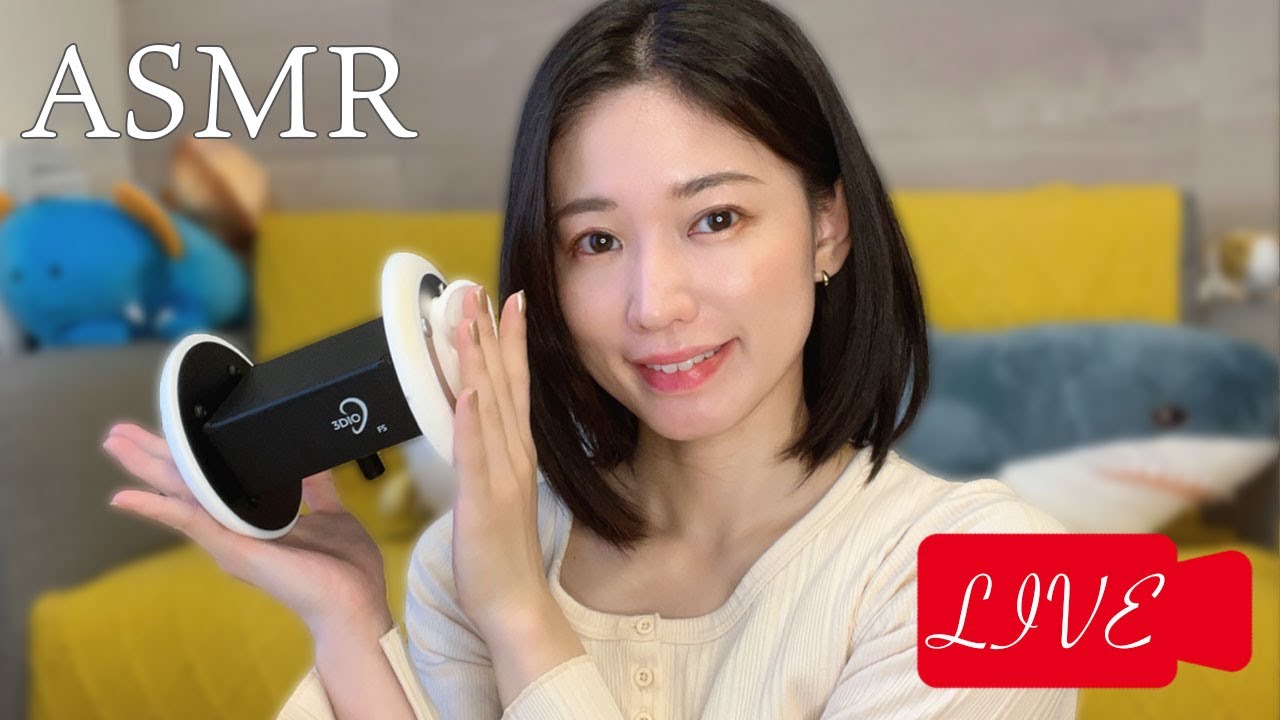 声優ASMR│よく眠れる雑談と耳かき🌙 Ear cleaning & whisper voice