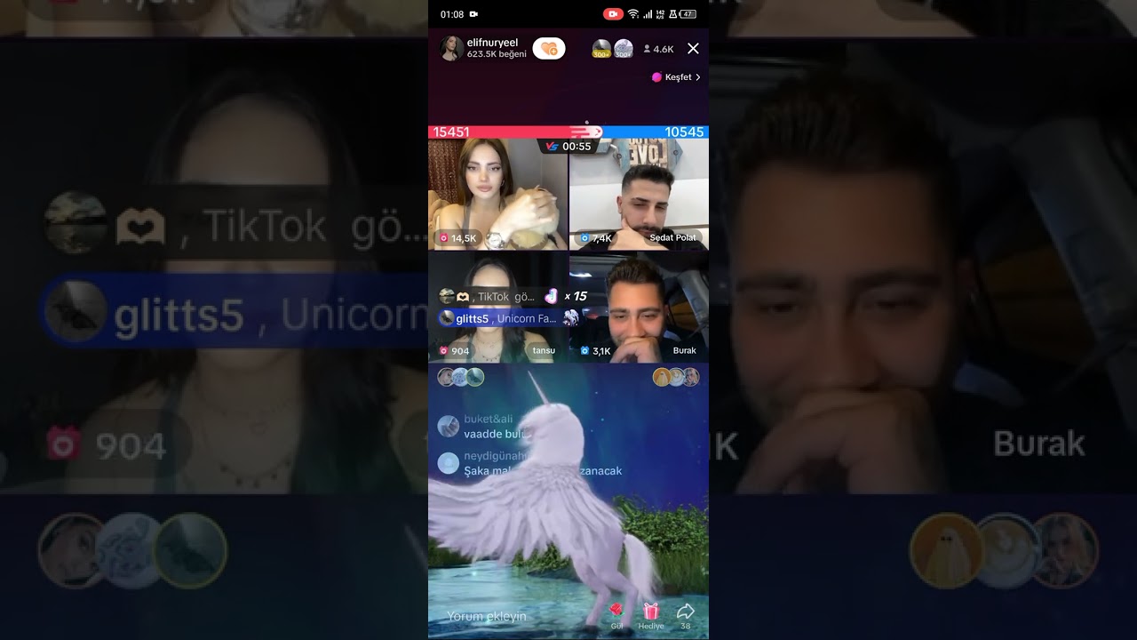 Elif Nur Yel -Sedat Polat Canlı Yayın #kısmetseoluraşkıngücü #elsed