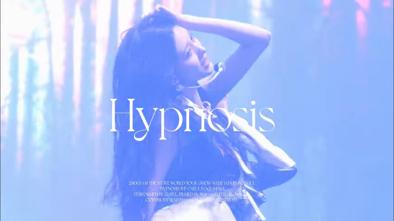 [4K] 231007-8 SHOW WHAT I HAVE 콘서트 아이브 가을 ive gaeul Hypnosis (섬찟) 직캠