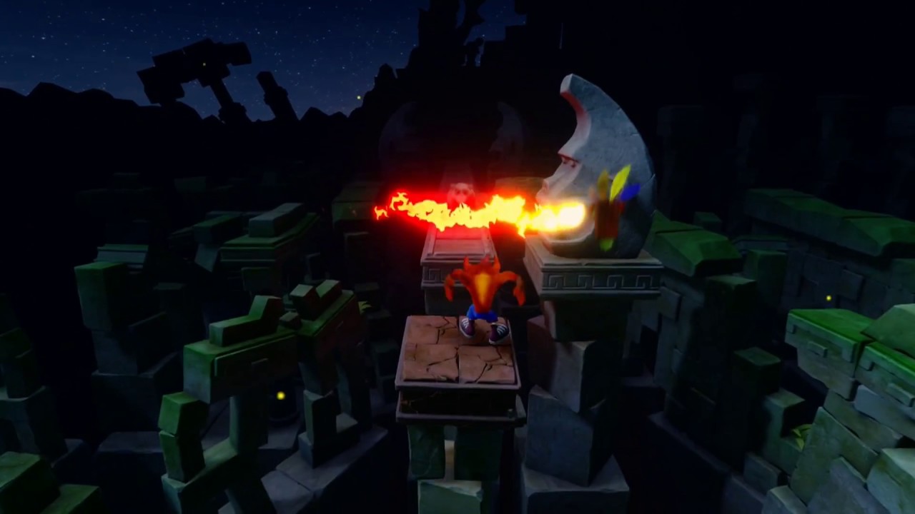 Crash Bandicoot 2 Walkthrough - Warp Room 3: Road to Ruin