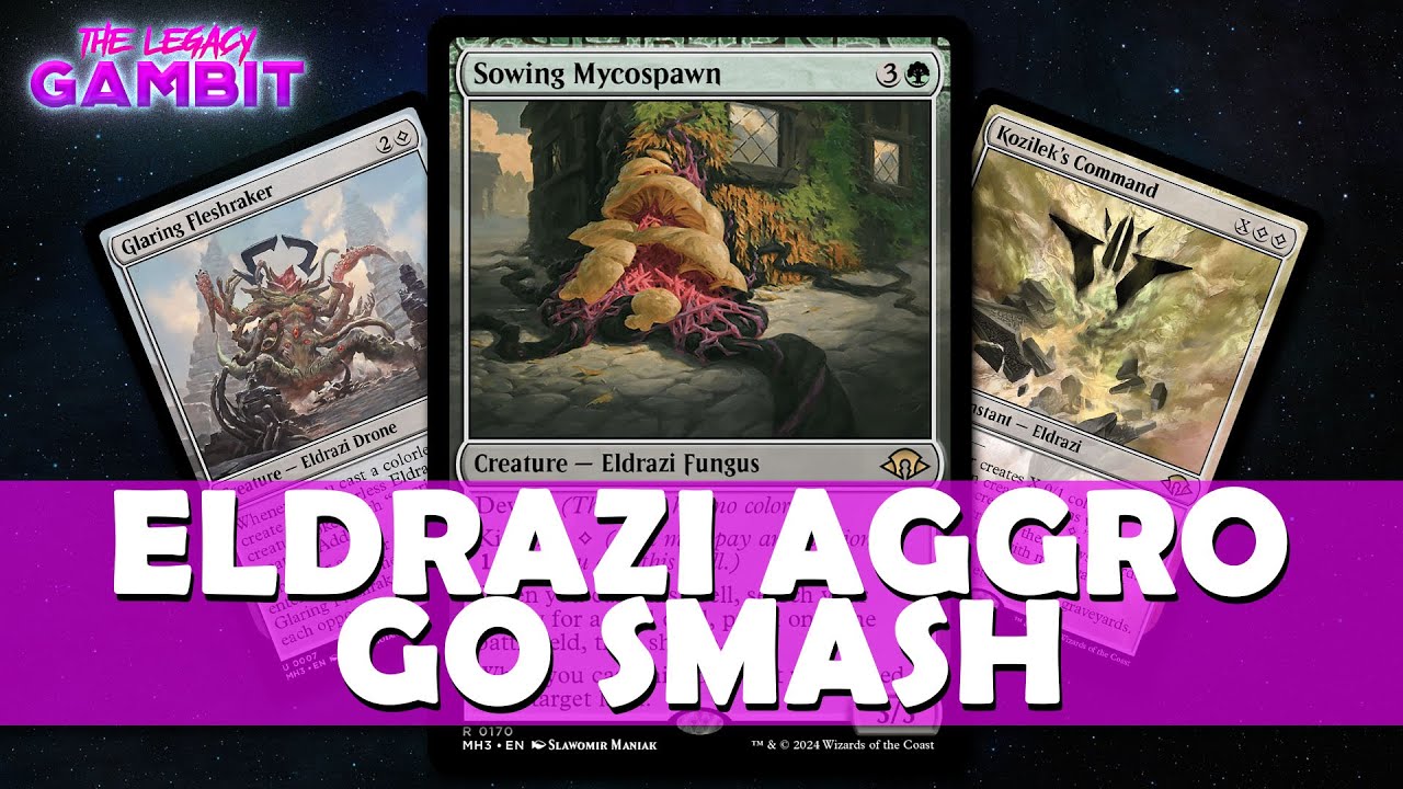 ELDRAZI AGGRO STOMPY - THE BREAKOUT DECK OF MH3 LEGACY | MTGO | Fresh Faces of Legacy