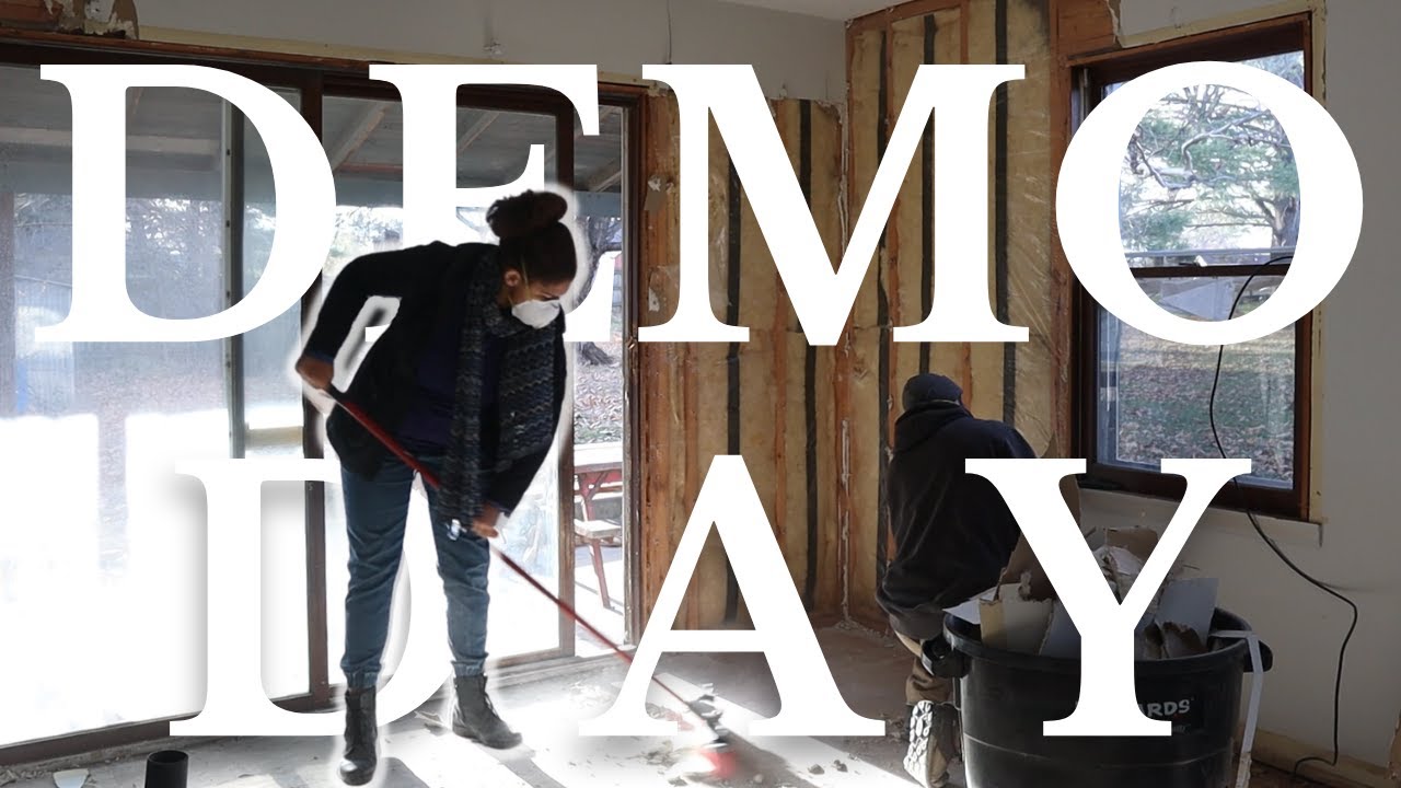 DEMO DAY at our Fixer Upper | Our First House