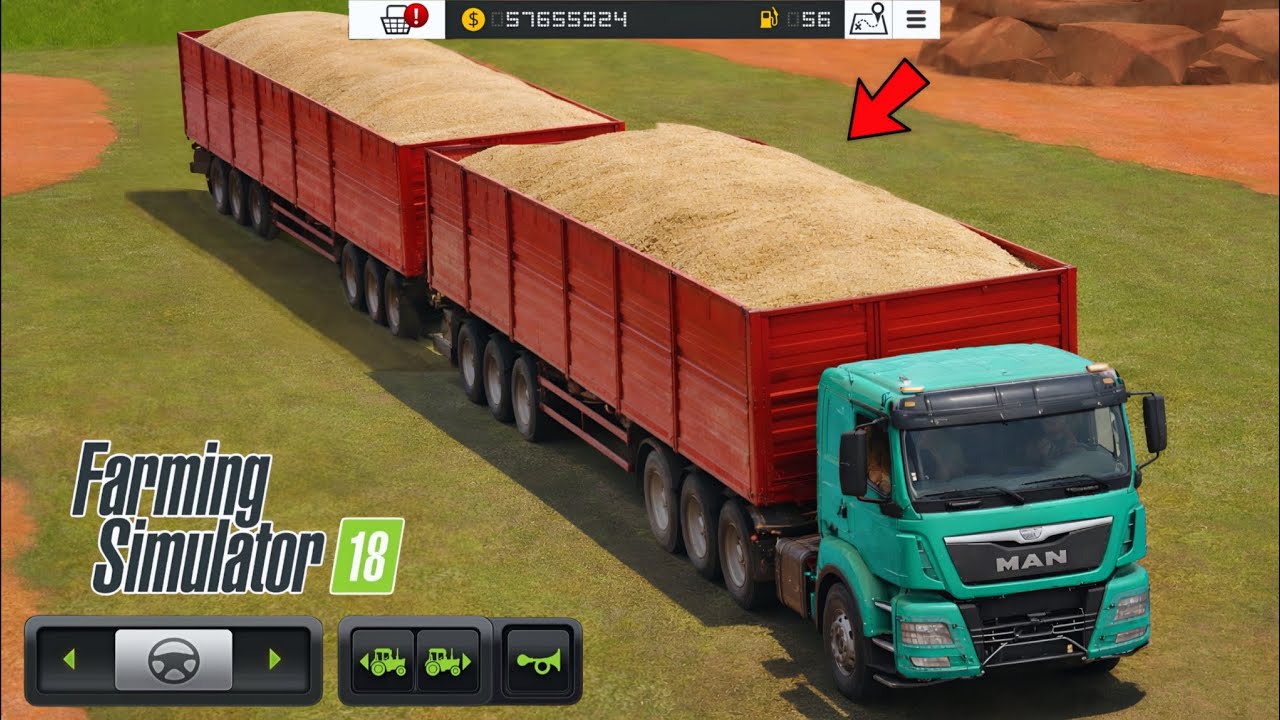 Fs 18 So Much Wheat Loading 😱 । Farming Simulator 18 Gameplay ll Timelapse #fs18 
