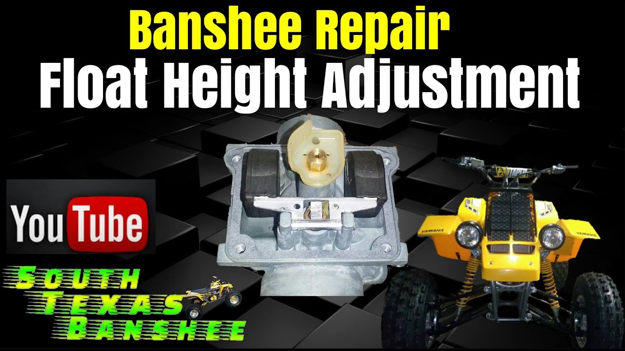 Регулировка высоты поплавка Banshee