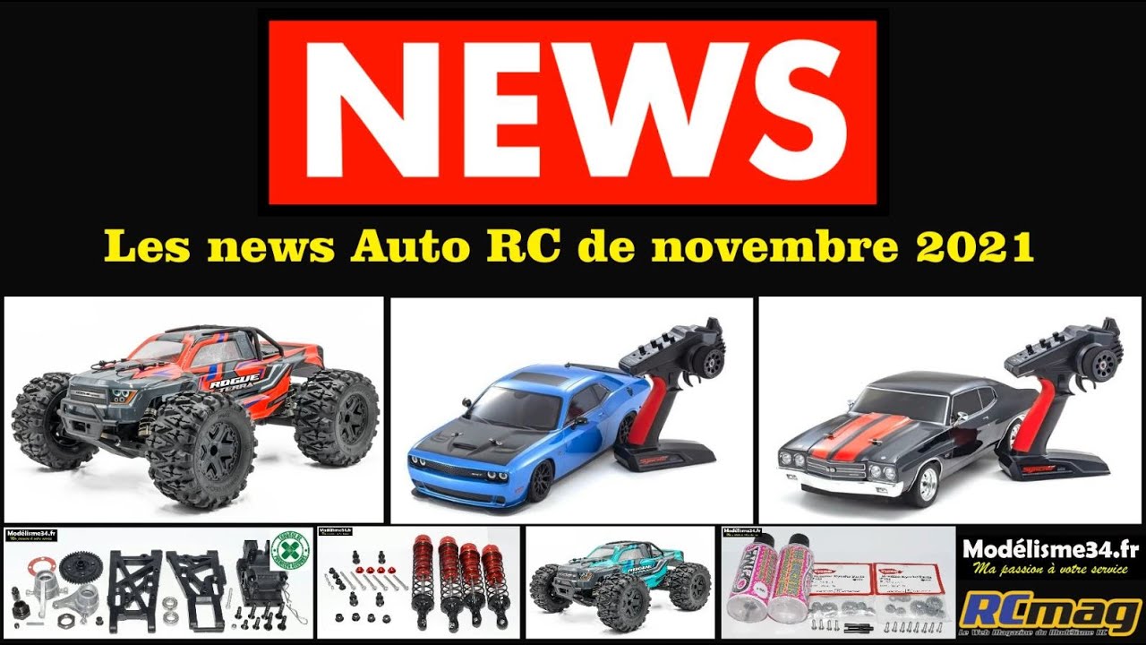 Les news RC modélisme auto de novembre 2021