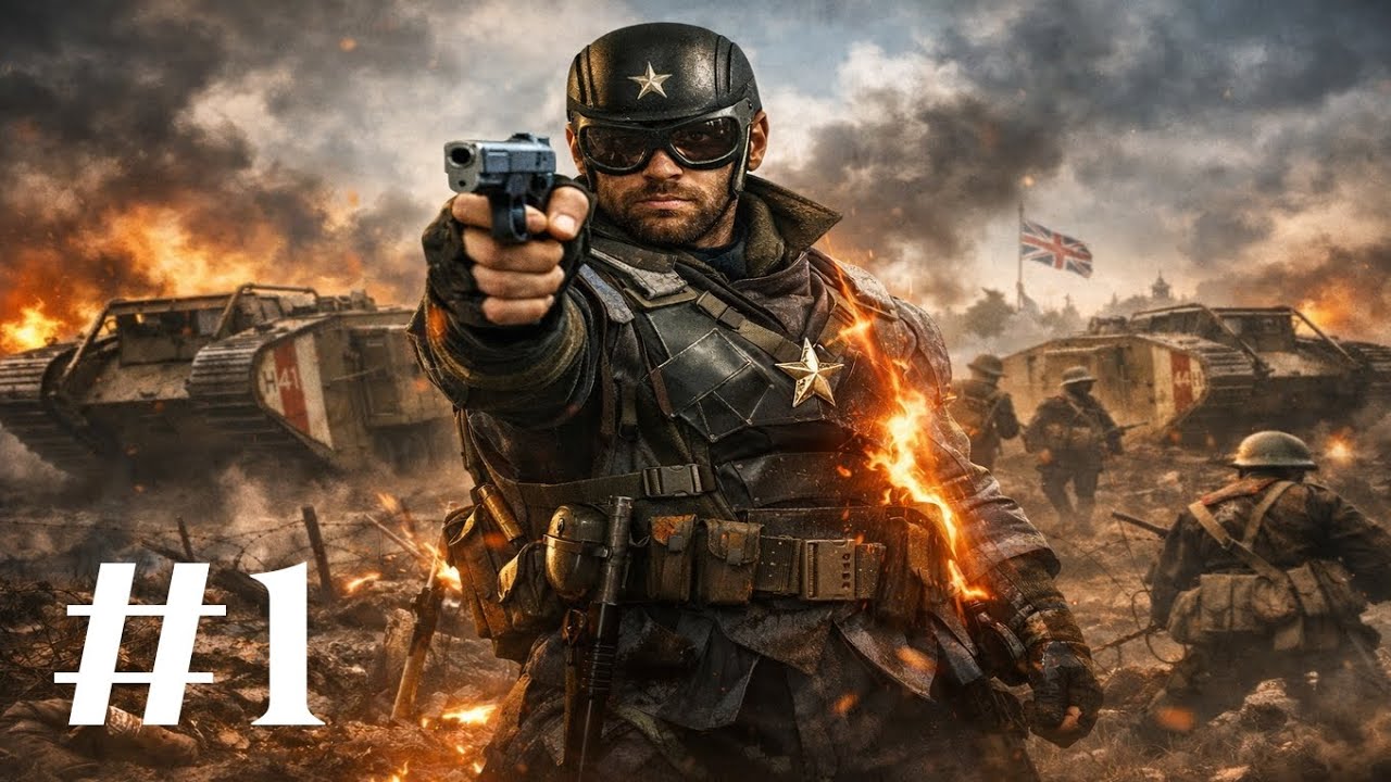💥 BATTLEFIELD 1💥 × Conheci e fiquei com a Bess..😏 