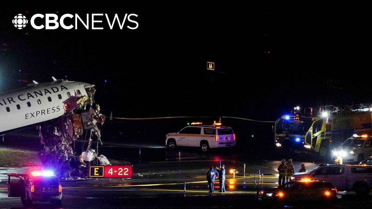Air traffic control audio captures confusion over plane, vehicle collision at LaGuardia