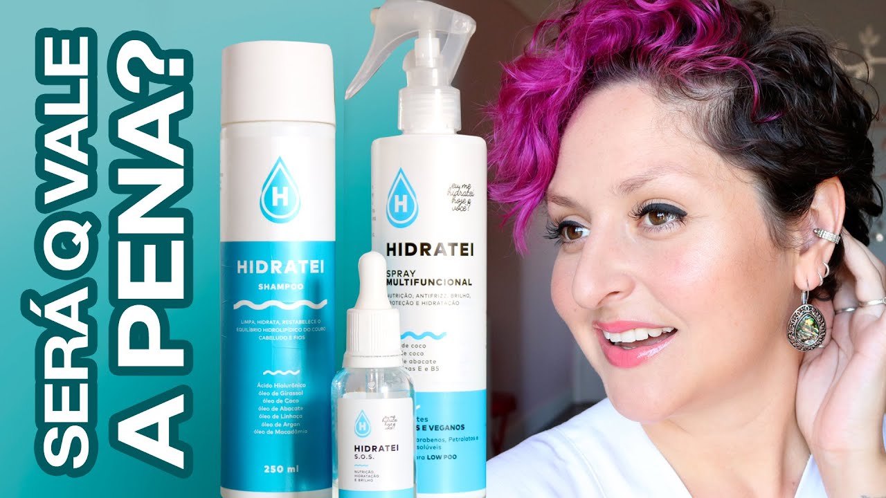 PRODUTOS HIDRATEI RESENHA - HIDRATAÇÃO DOS FAMOSOS | Hoje Eu Resolvi Mudar