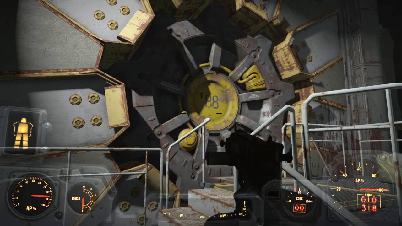 Fallout 4 - Vault 88 at level 4.
