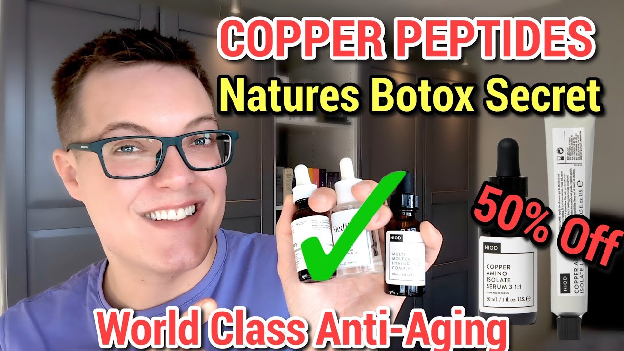 2 X FIRMER SKIN - The Best Copper Peptides #skincare
