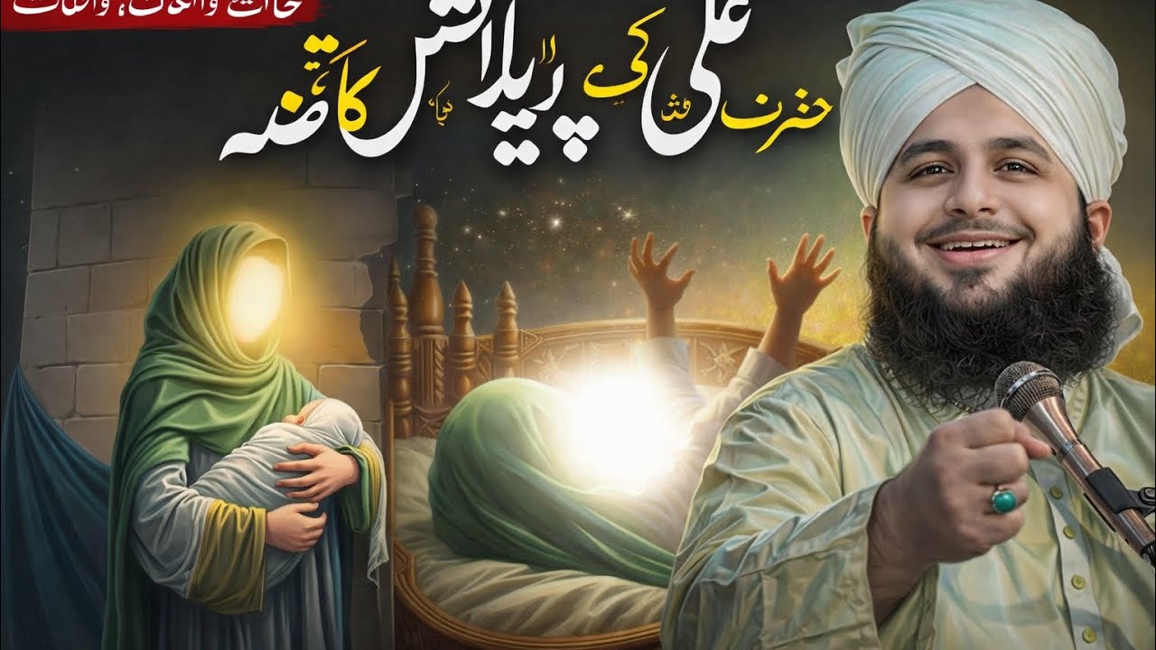 13 Rajab Wiladat Hazrat Ali (A.S ) | IMAM Ali Ki Wiladat Ka Waqia | Peer Ajmal Raza Qadri