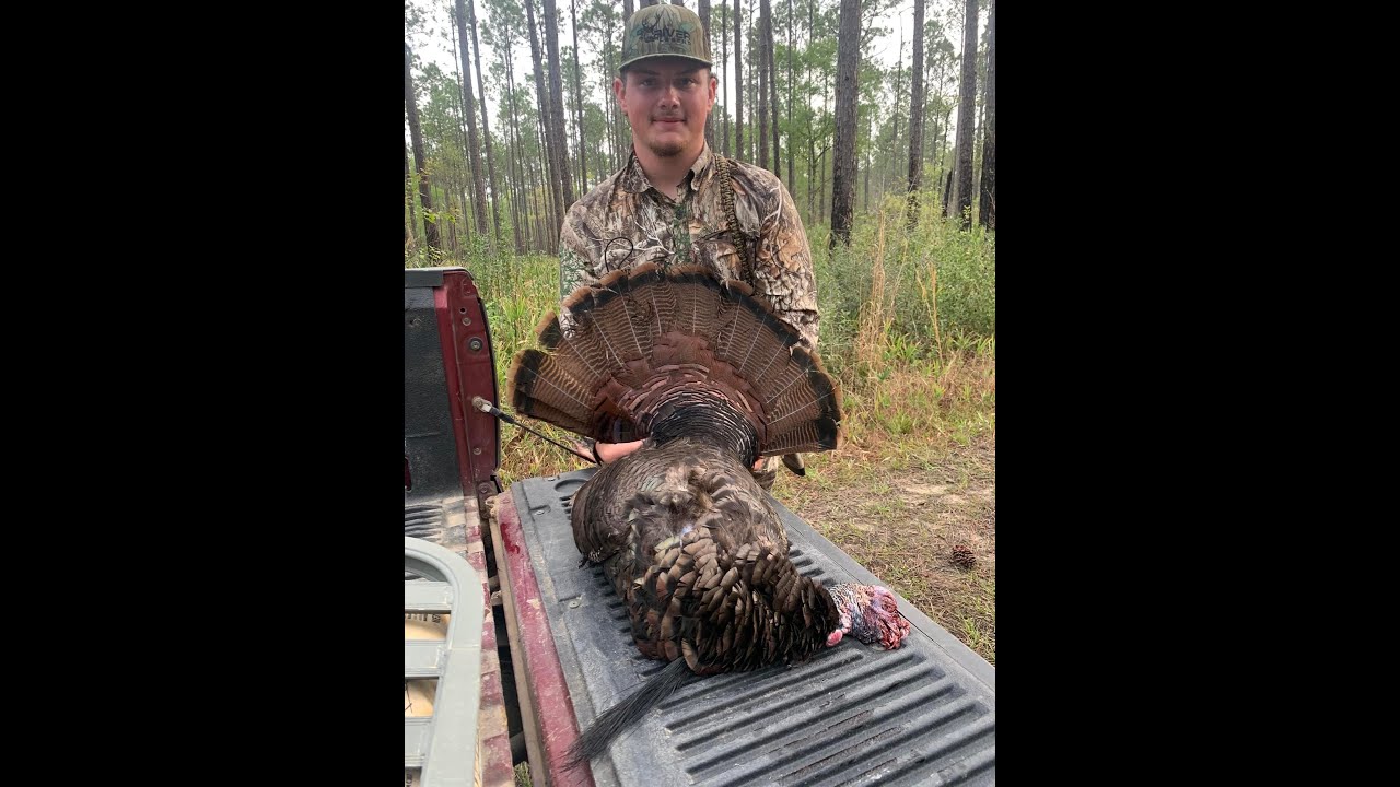 South Alabama Turkey Hunting!! Gobbler at 12 Steps!!!!