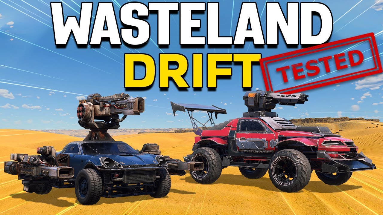 FULL BREAKDOWN ON ALL THE NEW WEAPONS & ENGINE FROM THE CROSSOUT WASTELAND DRIFT BATTLEPASS