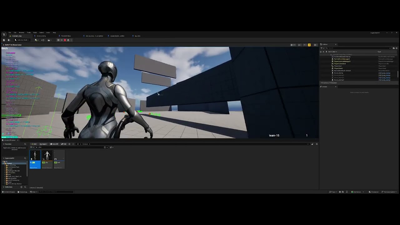 gamedev progress: scout enemy