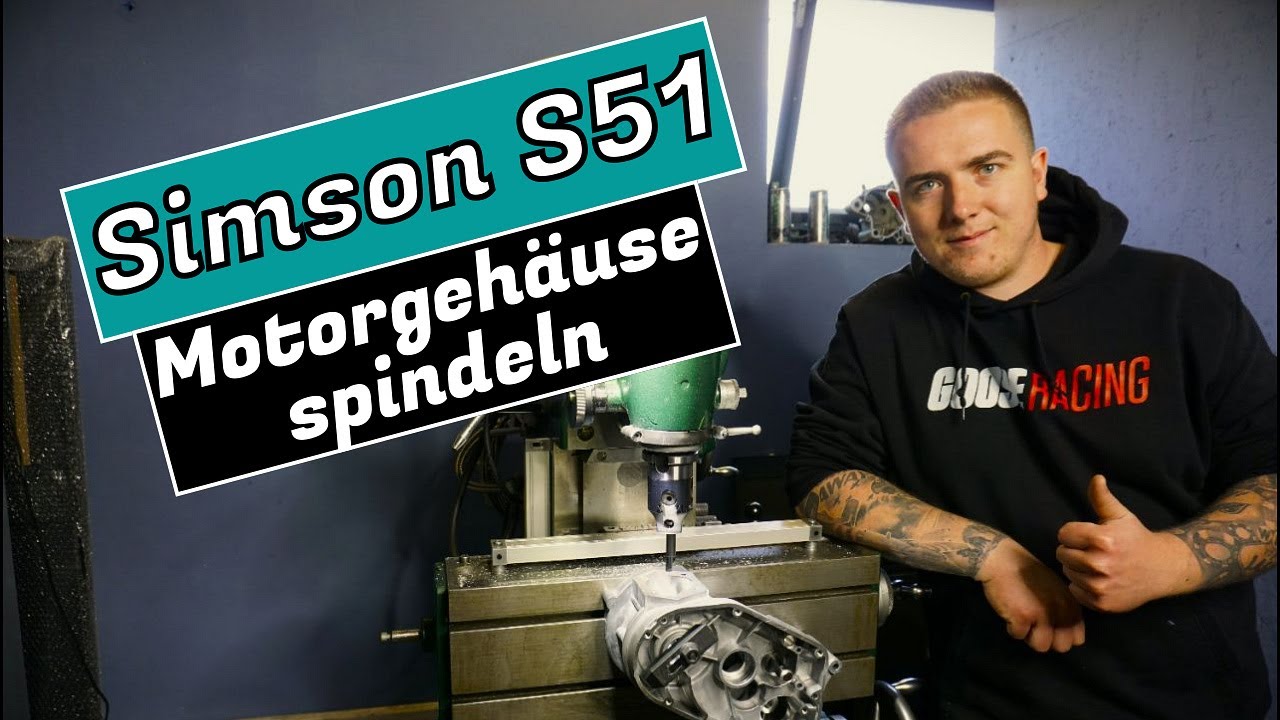 Simson S51 Motor spindeln / Goose Racing