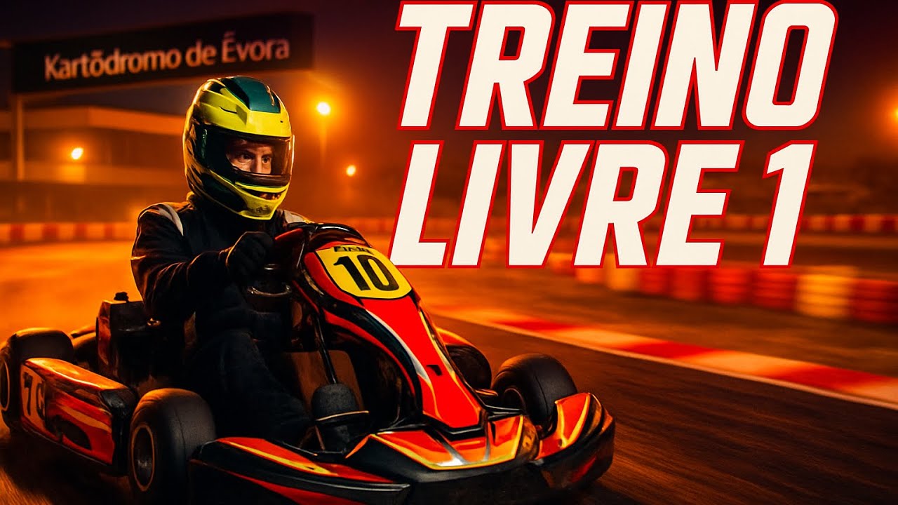 Treino Livre 1 | Kartodromo de &Eacute;vora 🏎️ | P1 🏆