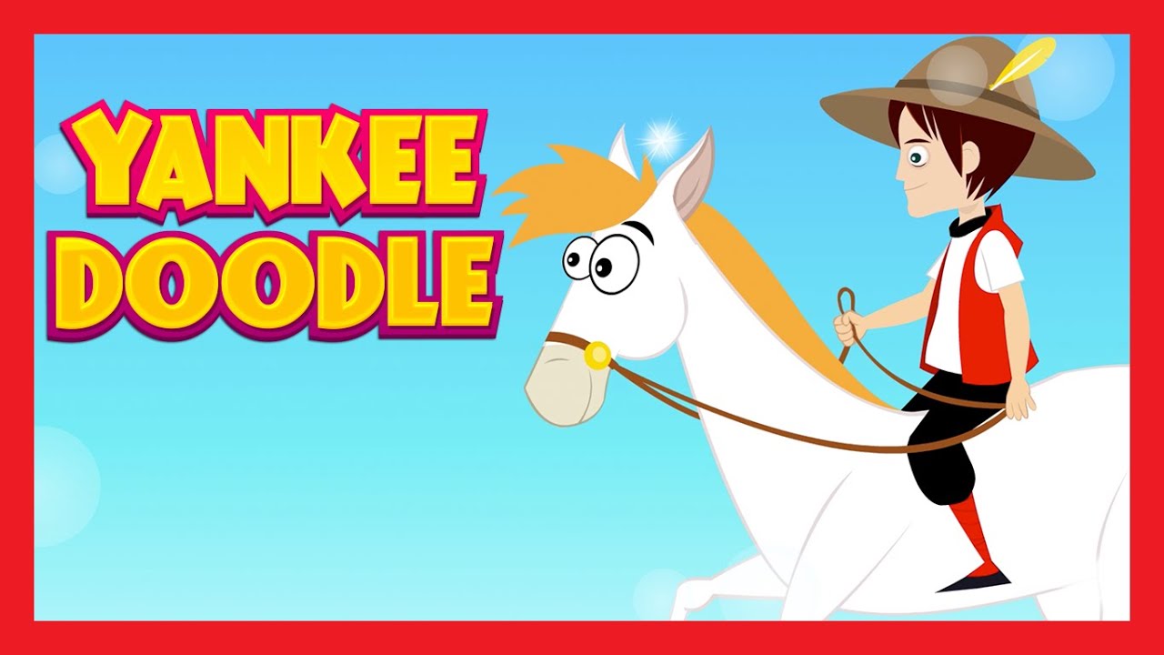 YANKEE DOODLE - Baby Poems In English | Yankee Doodle Nursery Rhyme | English Poem For Kids