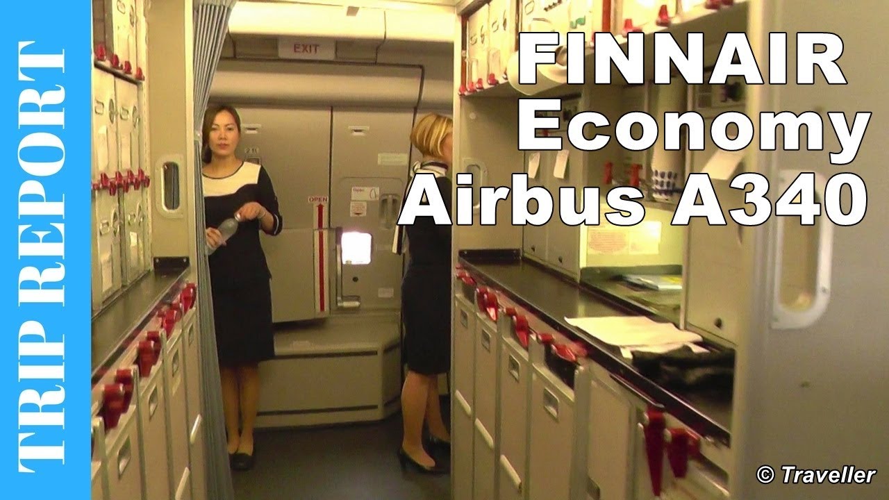 Finnair Airbus A340 Economy Class Flight Review - Helsinki to Bangkok Suvarnabhumi Airport Flight