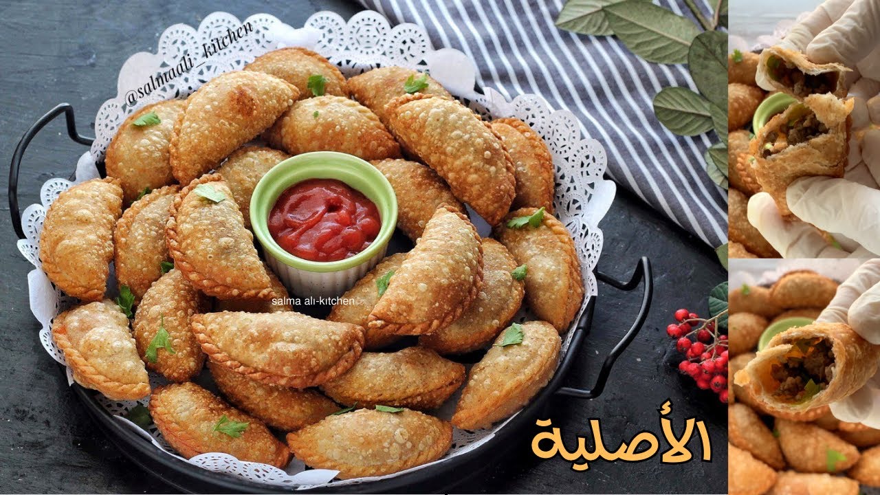 سمبوسة بف بالطريقة الاصلية معتمداها من سنوات 👍