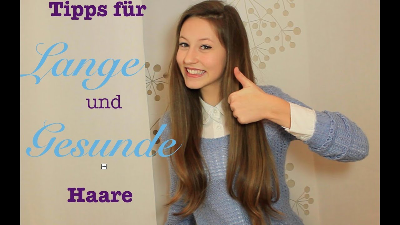 TIPPS: Für LANGE und GESUNDE HAARE