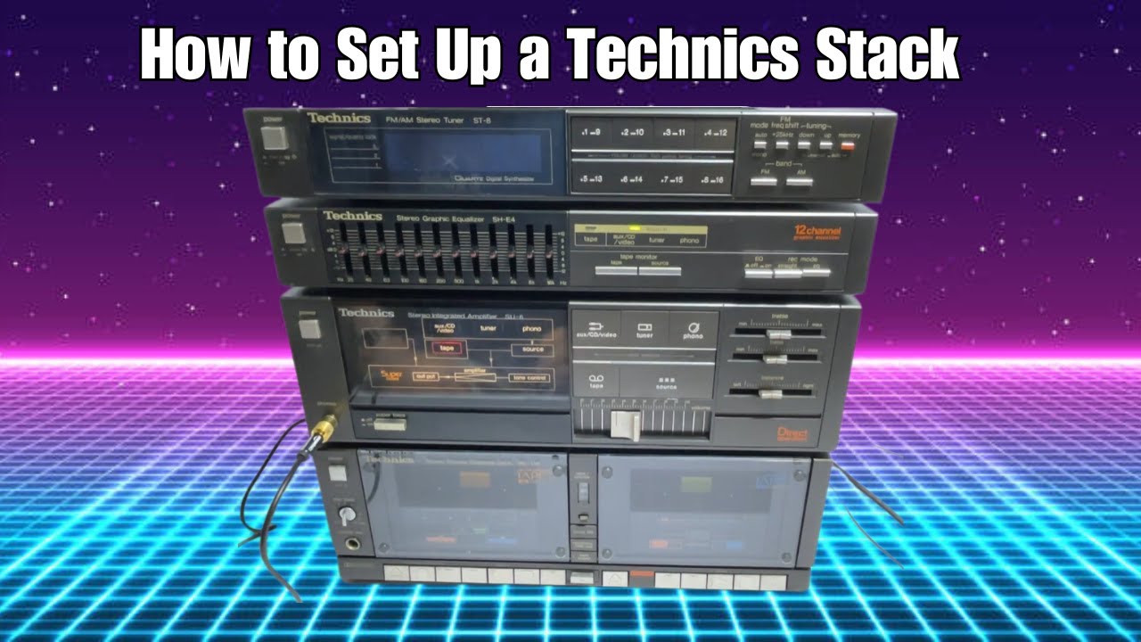 Настройка Hi-Fi-компонентов Technics: подробная демонстрация