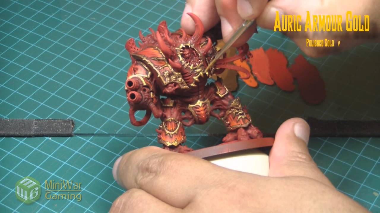 Dark Vengeance: Painting a Chaos HellBrute Tutorial - Part 2/3