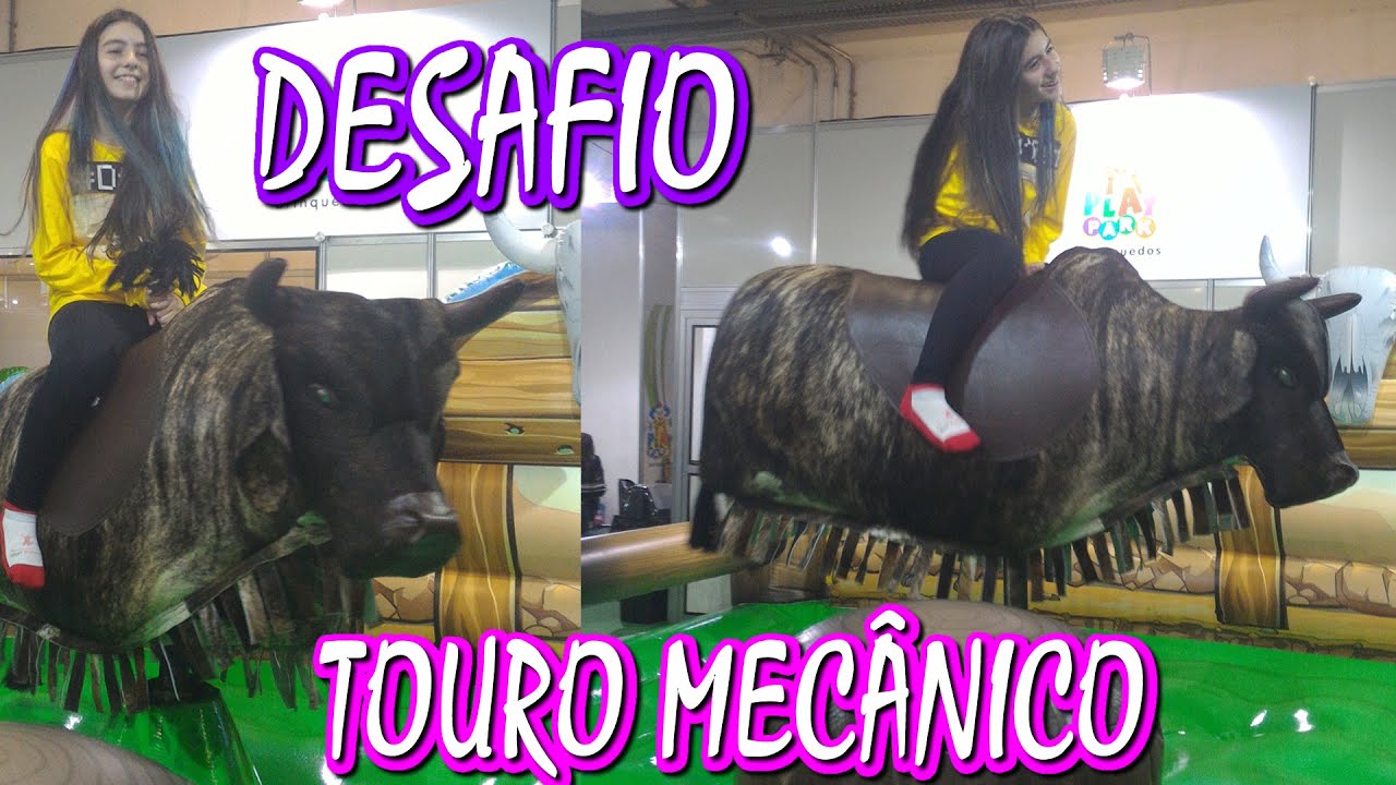 Desafio Touro Mecânico Brinquedo Inflável Divertido (Buffet, Parque, Festa, Diversão)