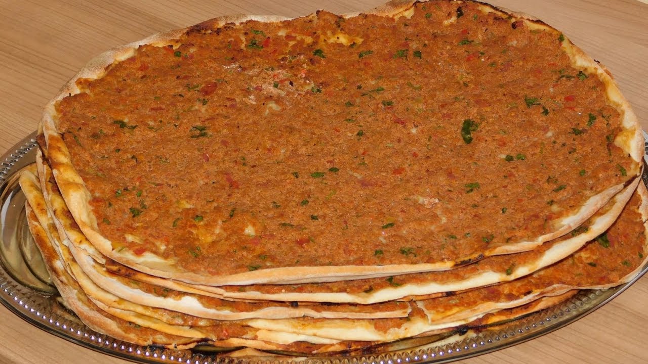 Лахмаджун. Турецкая пицца Lahmacun.