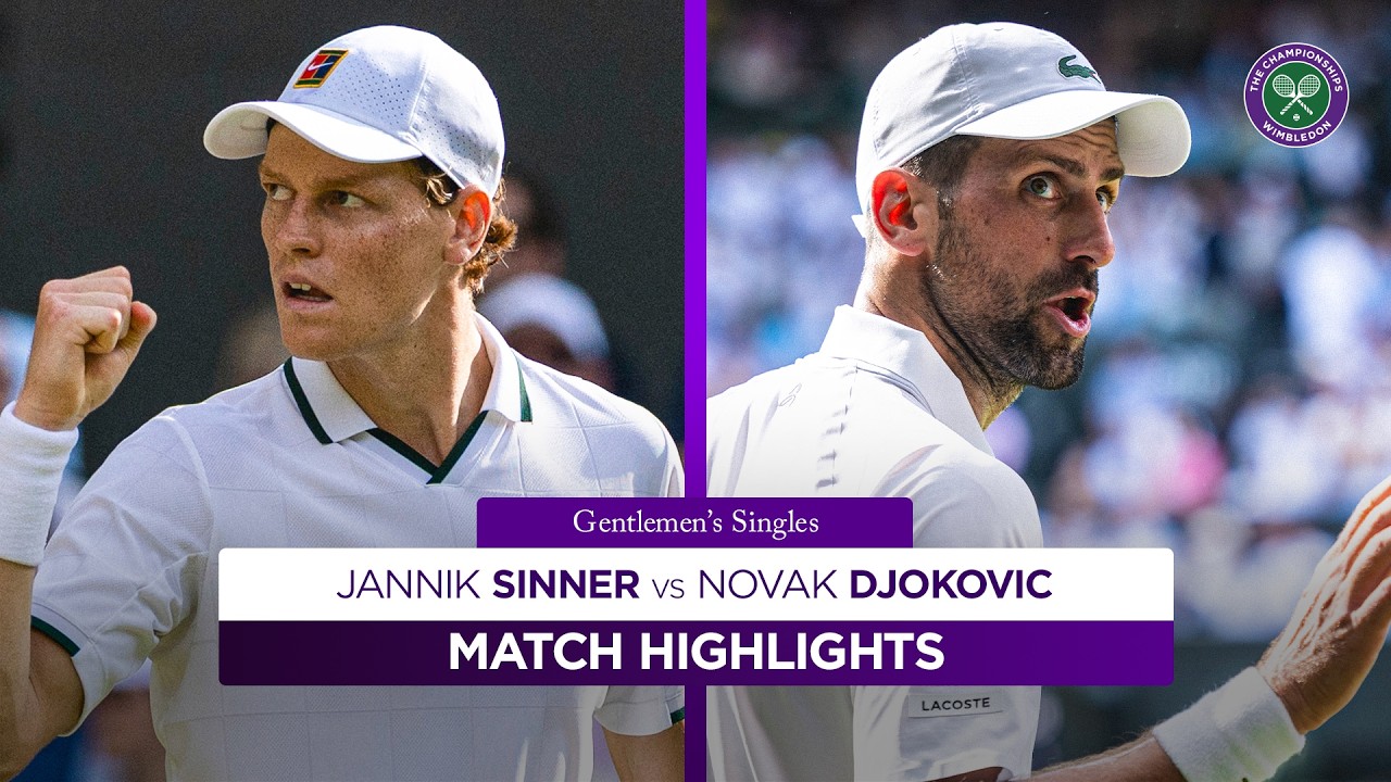 Sensational Sinner storms to Final! | Jannik Sinner vs Novak Djokovic | Highlights | Wimbledon 2026