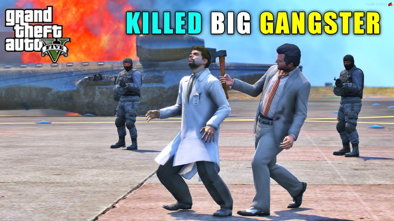 GTA 5 : MICHAEL FINALLY TAKES REVENGE FROM BIG GANGSTER || BB GAMING