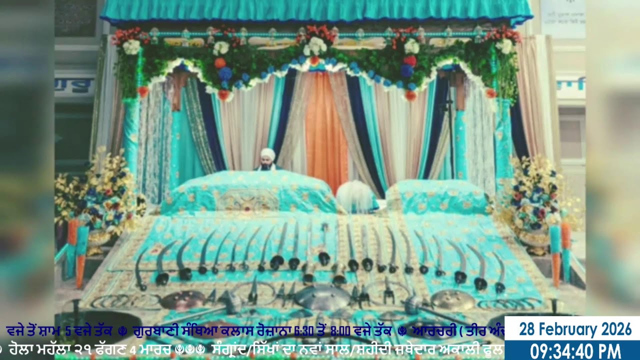 Live from Sri Guru Singh Sabha Malton