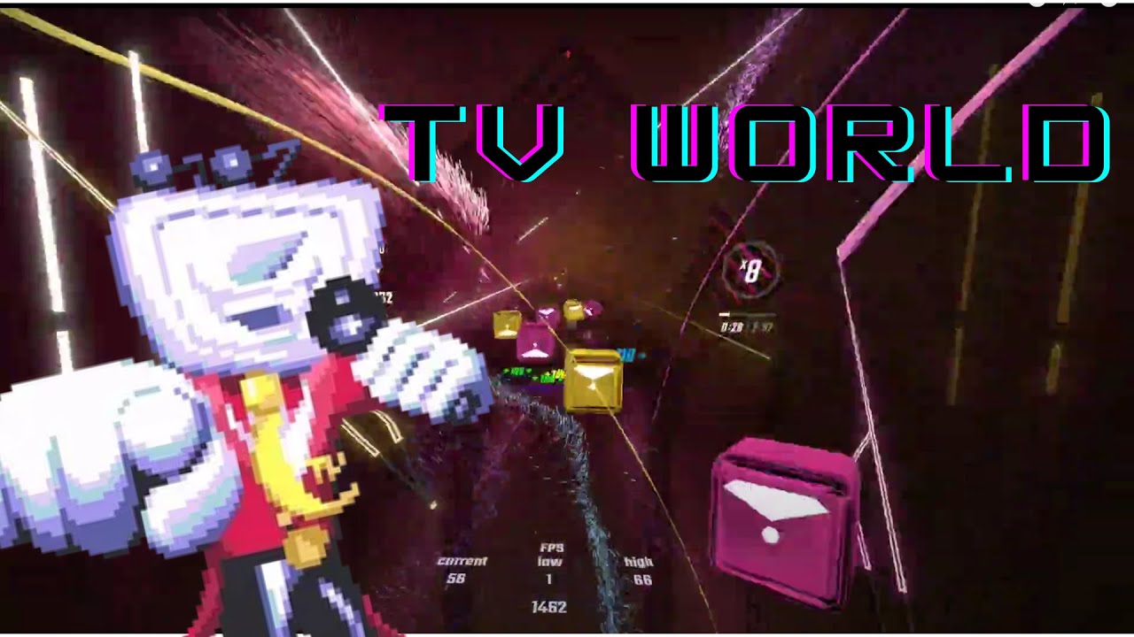 TV WORLD - Deltarune OST - Beat Saber
