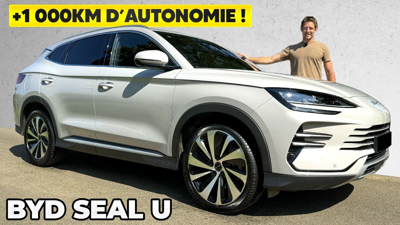 Essai BYD Seal U DM-i &ndash; L&rsquo;hybride rechargeable avec + de 1 000 KM d&rsquo;autonomie !