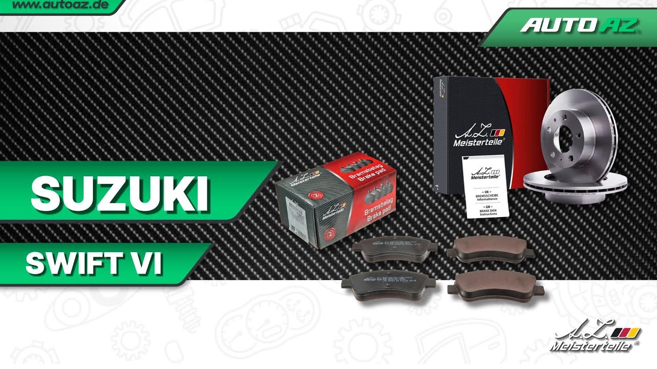 Suzuki Swift VI - Bremsbelag- und Bremsscheibenwechsel