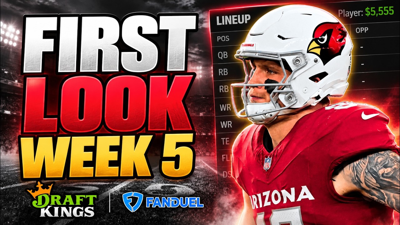 NFL, 5-я неделя: первый взгляд на DFS | DraftKings и FanDuel