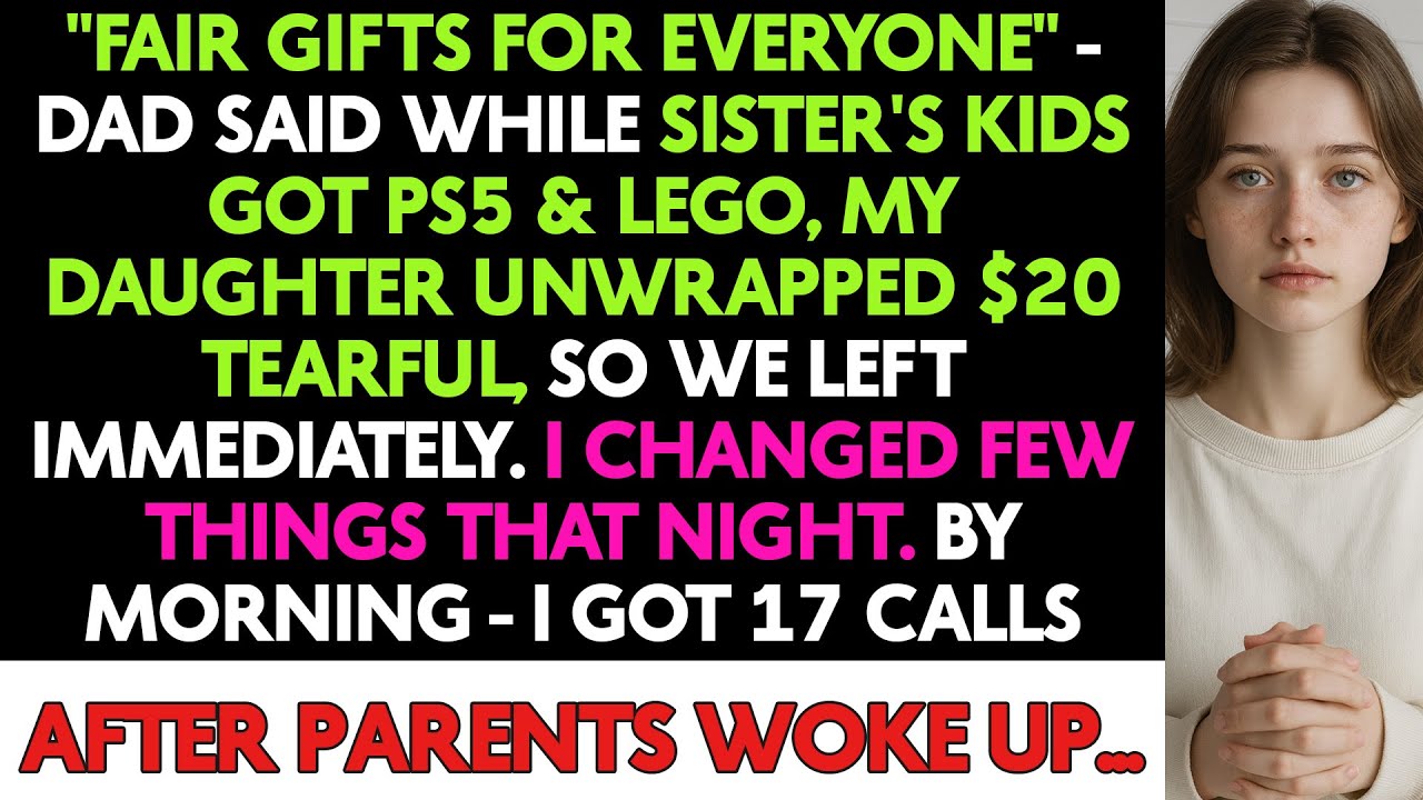 Parents Gave My Daughter $20 While Cousins Got PS5. I Cancelled Their $50K Help